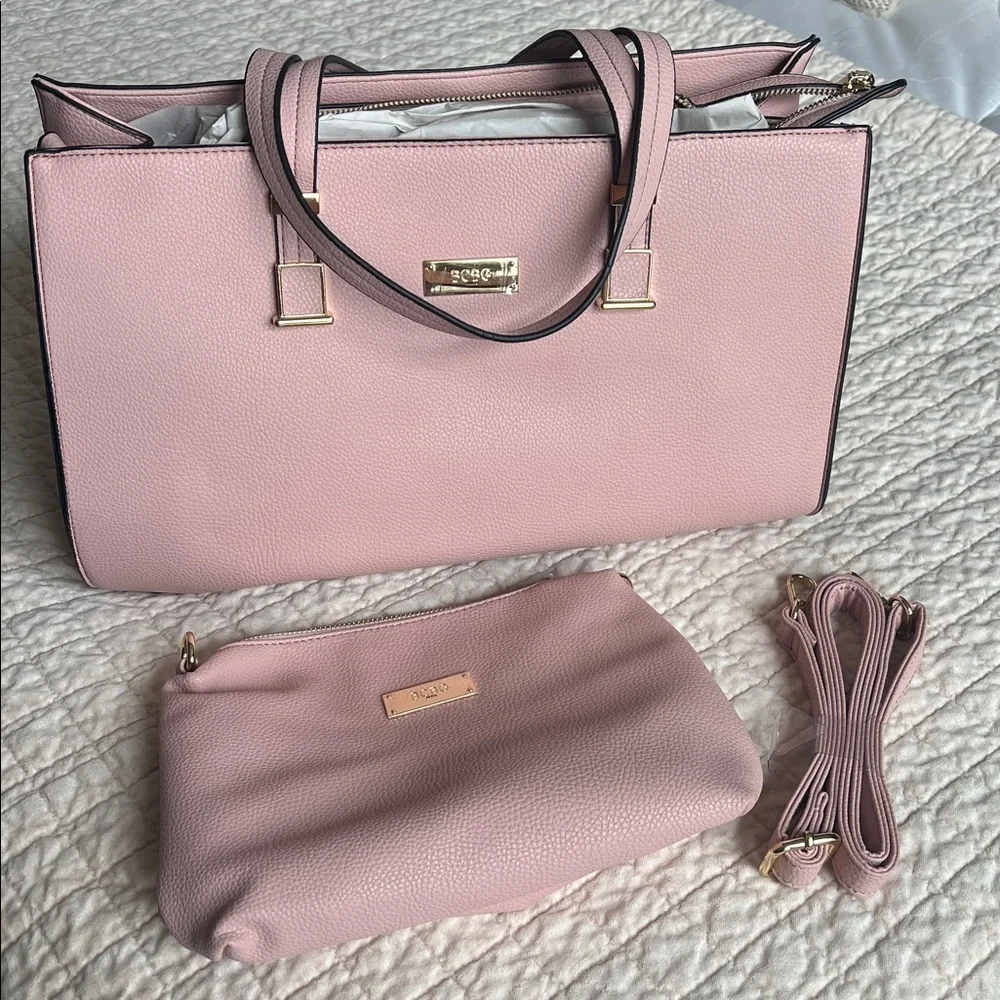 BCBG Blush Pink Paris Bag - Picture 13 of 13